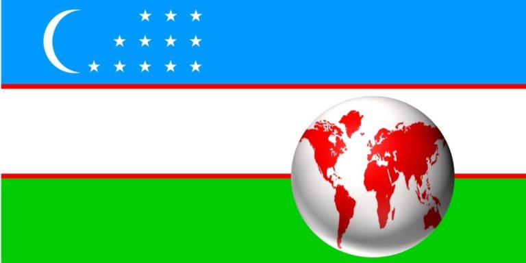 флаг Узбекистана