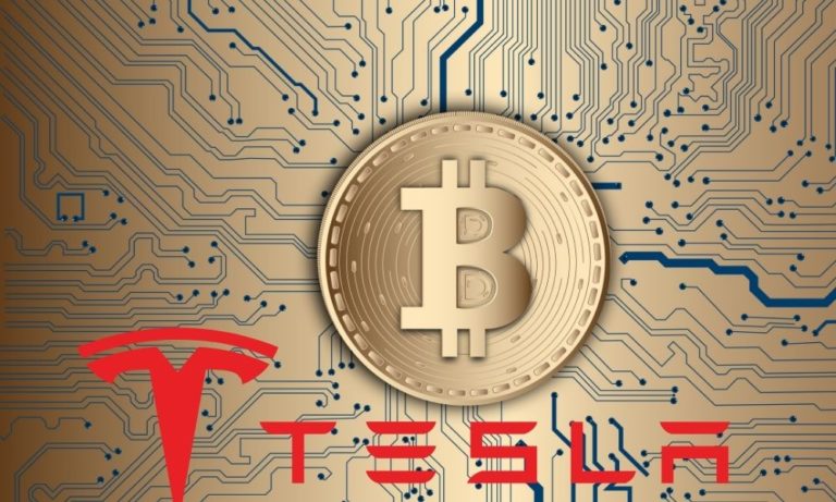Tesla биткоины