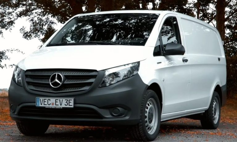 Электрический фургон Mercedes eVito Van