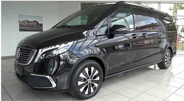 Электрический микроавтобус Mercedes EQV