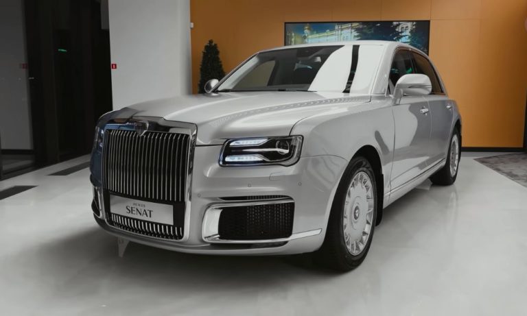 Российский гибридный автомобиль Аурус Сенат
