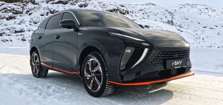 Российский электромобиль Evolute i-Sky