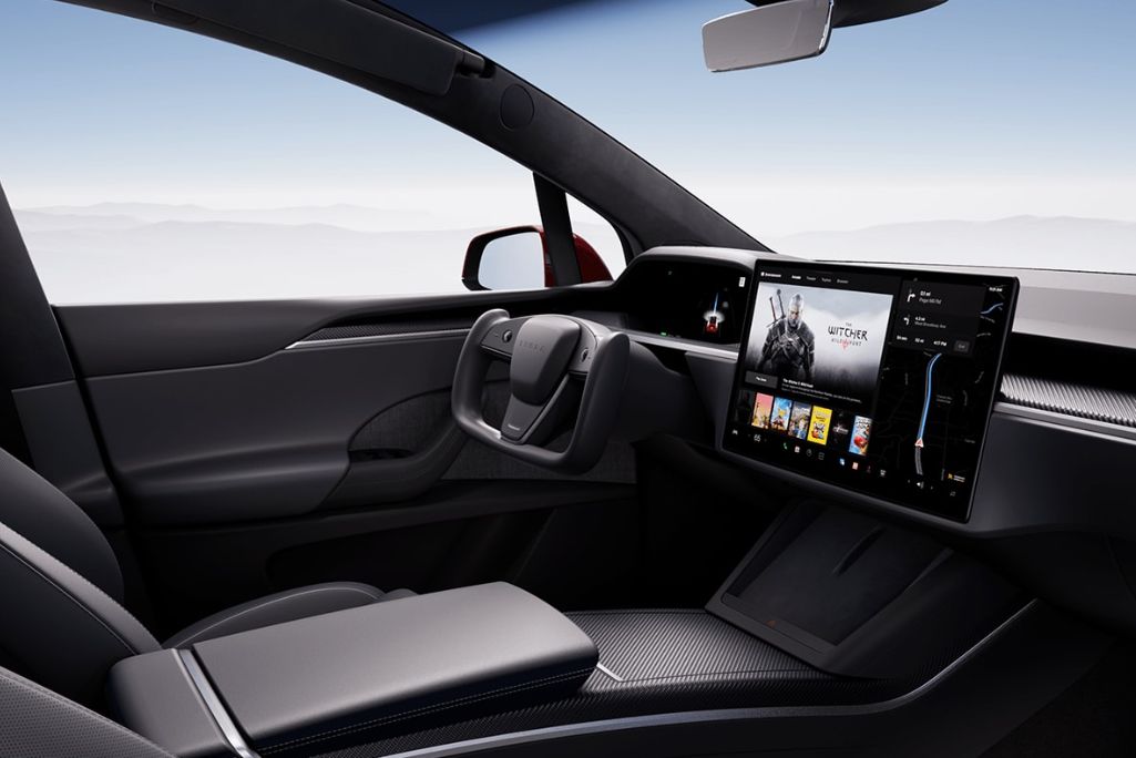 Tesla Model X Plaid — салон Tesla Model X Plaid — салон