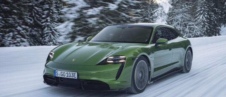 Porsche Taycan Sport Turismo 350 kW (2022-2024) — фото 14