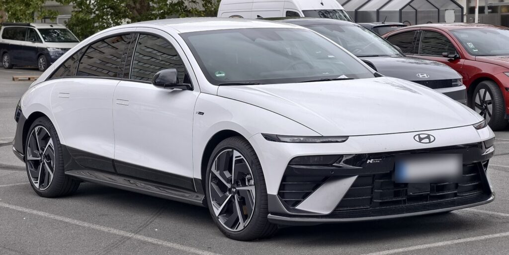 Обновлённый Hyundai Ioniq 6 N Line 2026 года